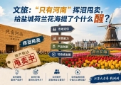文旅:“只有河南”挥泪甩卖，给盐城荷兰花海提了个什么醒？